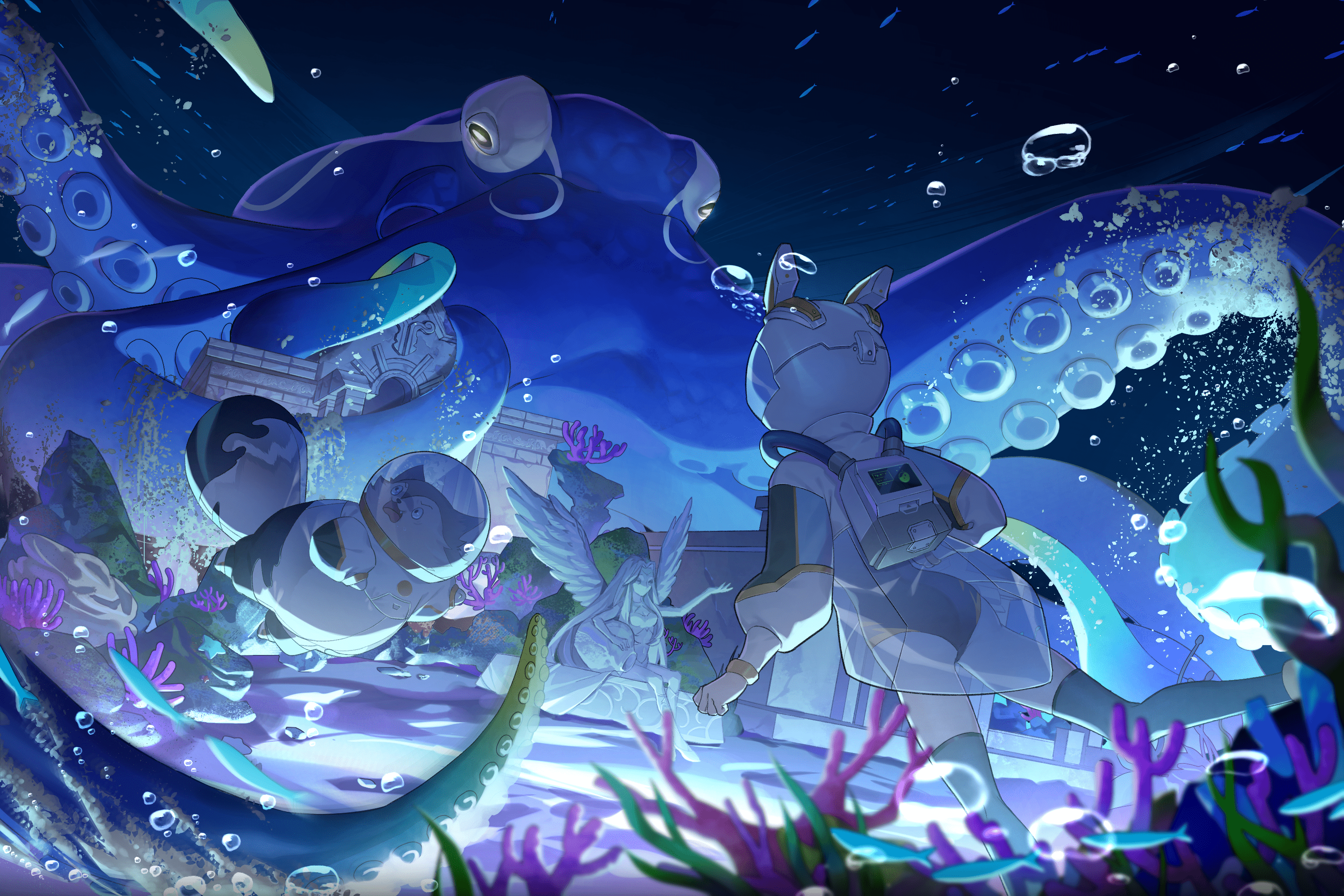 海底遺跡スーマラン開放！